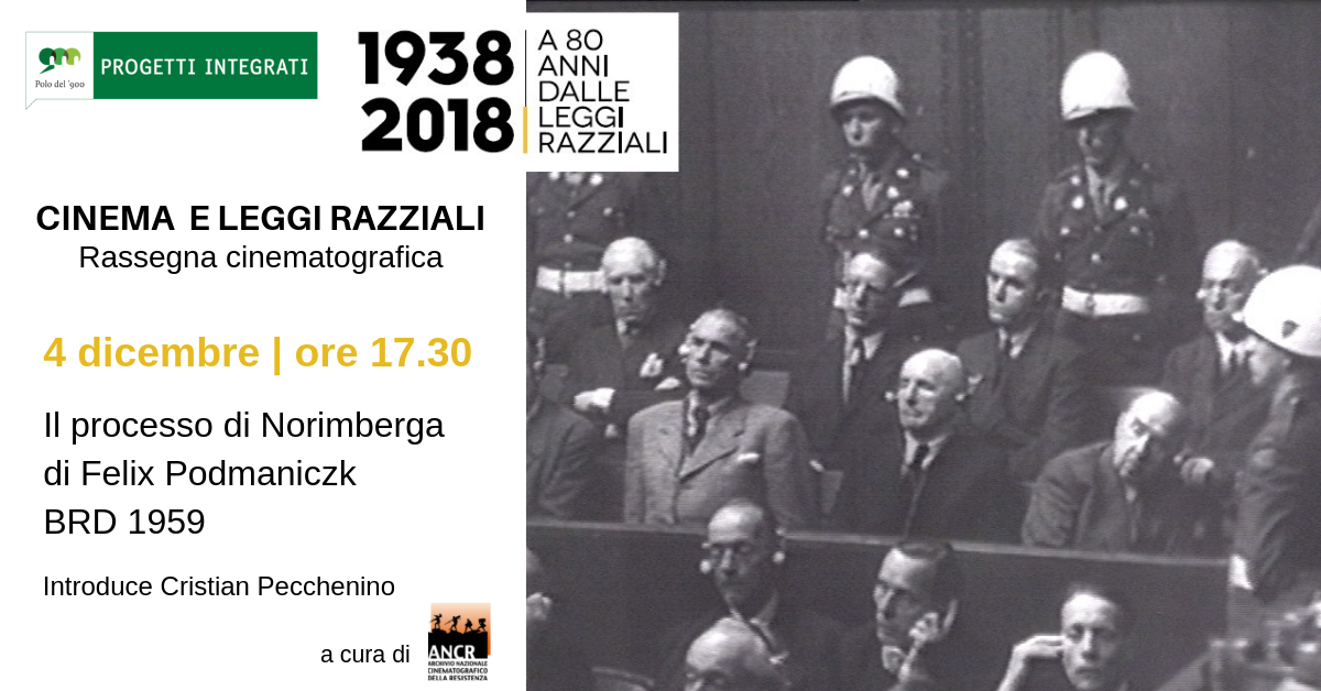 Cinema e leggi razziali. Il processo