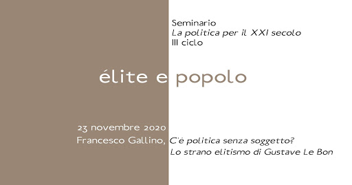 C'è politica senza soggetto? Lo strano elitismo di Gustave Le Bon